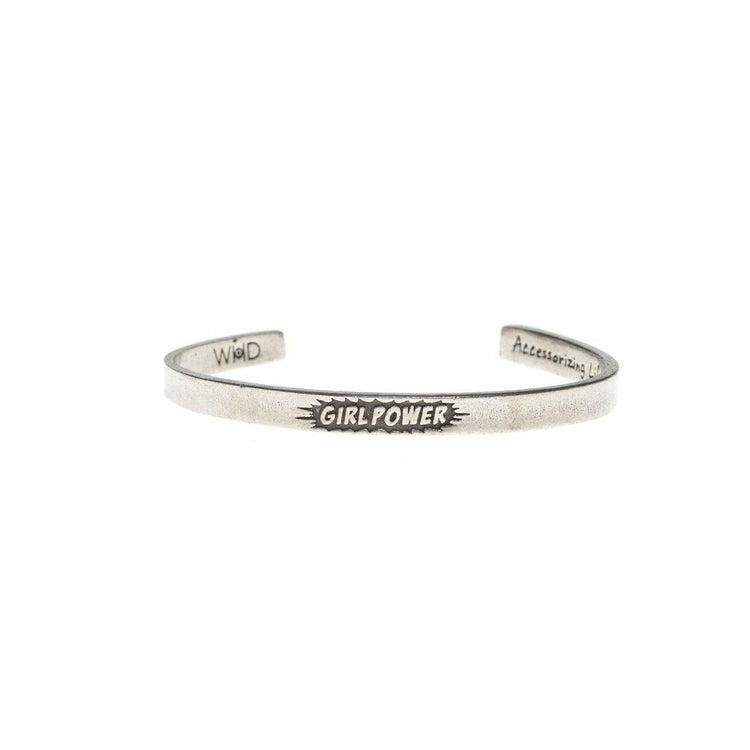 Girl Power Cuff Bracelet