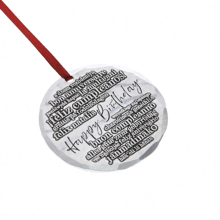 Happy Birthday Ornament