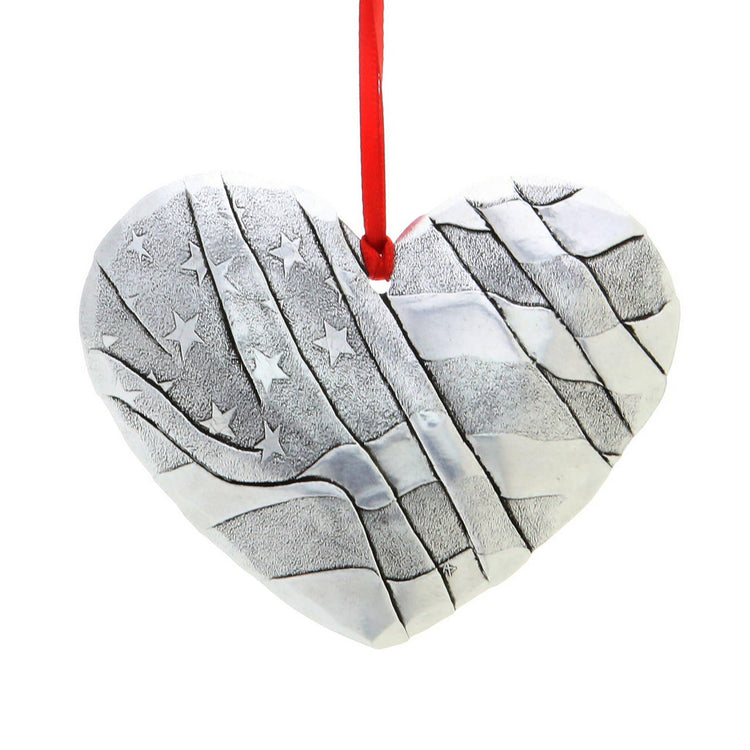 Heart of America Ornament (Aluminum) 