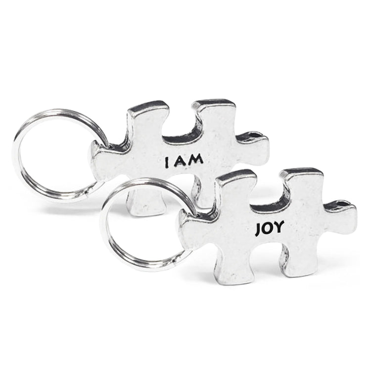 I am Joy Puzzle Key Chain
