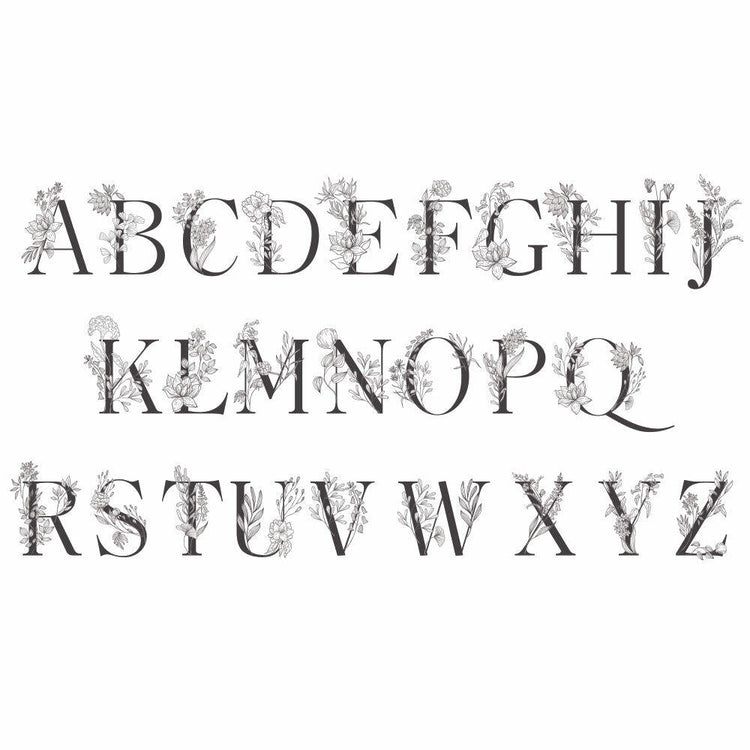 Inscriptions Initial Bookmark 