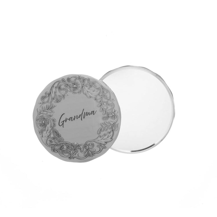 Inscriptions Hand Mirror (Aluminum)