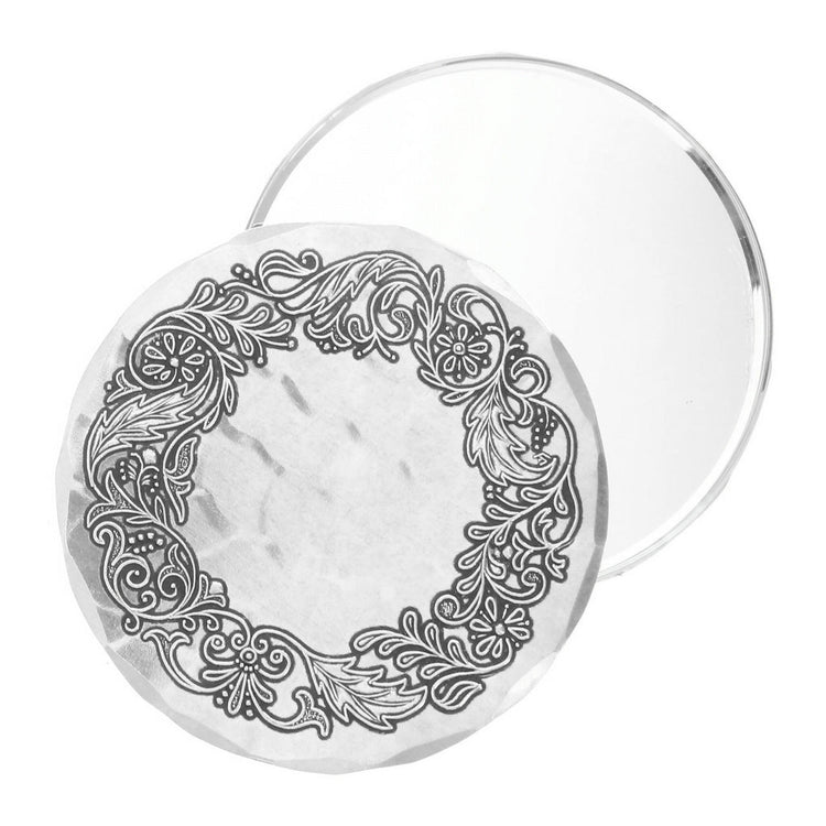 Inscriptions Hand Mirror (Aluminum)