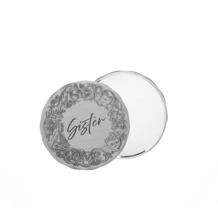 Inscriptions Hand Mirror (Aluminum)