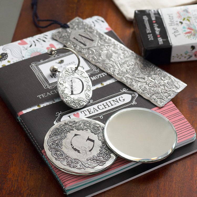 Inscriptions Hand Mirror (Aluminum)