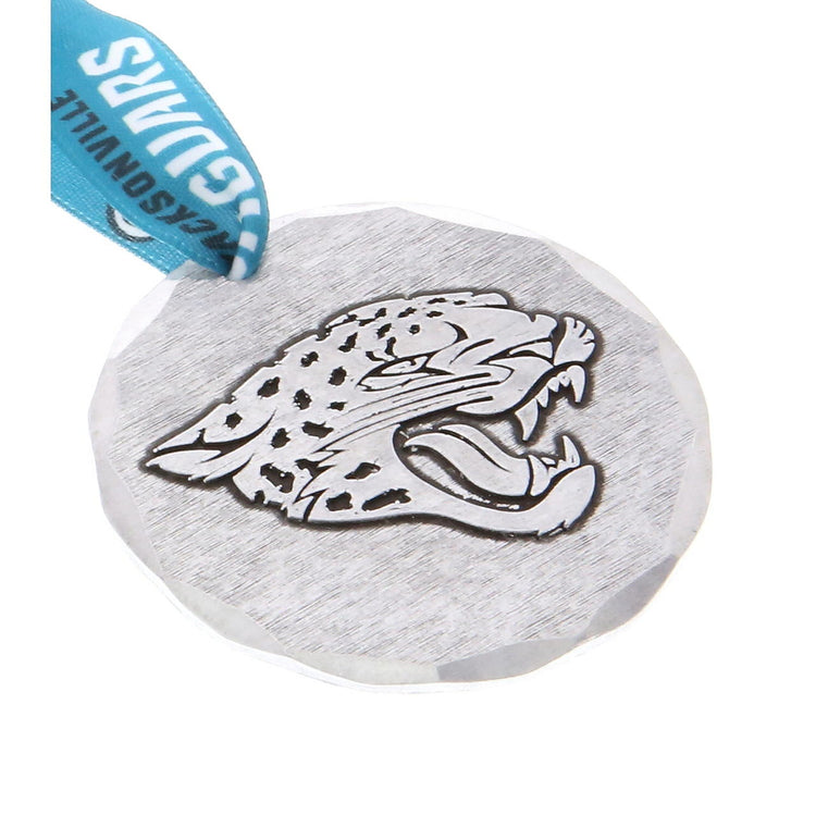 Jacksonville Jaguars Small Round Ornament (Aluminum) 