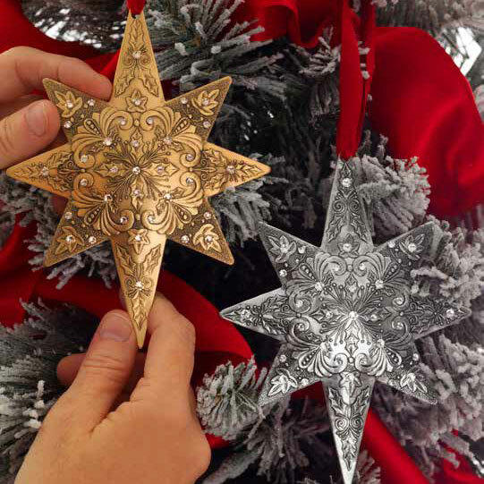 Limited Edition Centennial Star Holly and Ivy (Bronze)