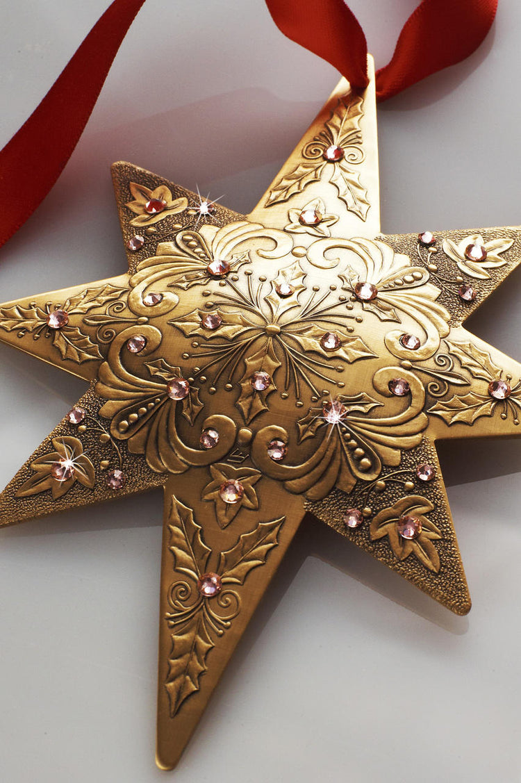 Limited Edition Centennial Star Holly and Ivy (Bronze)