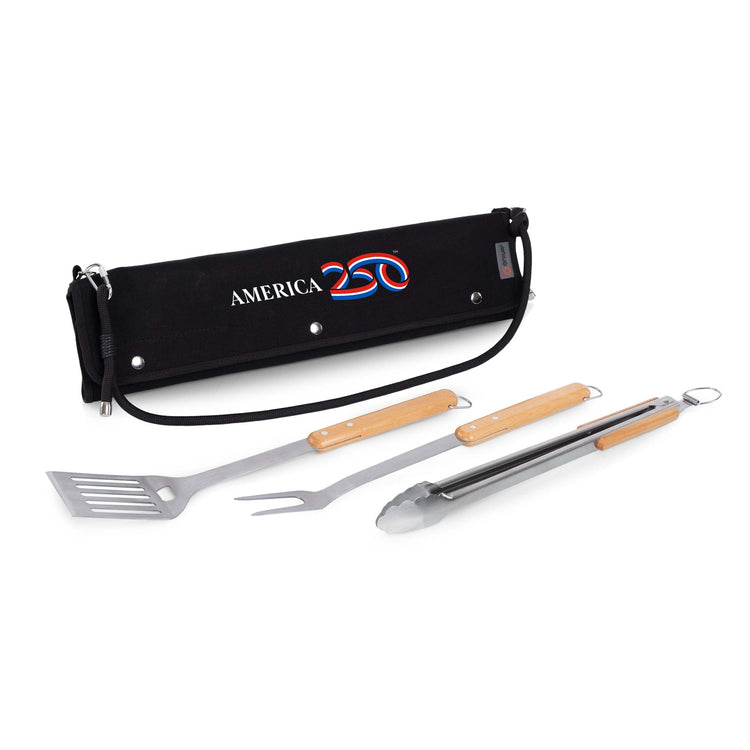 America250 - BBQ Roll Up 3-Piece Set