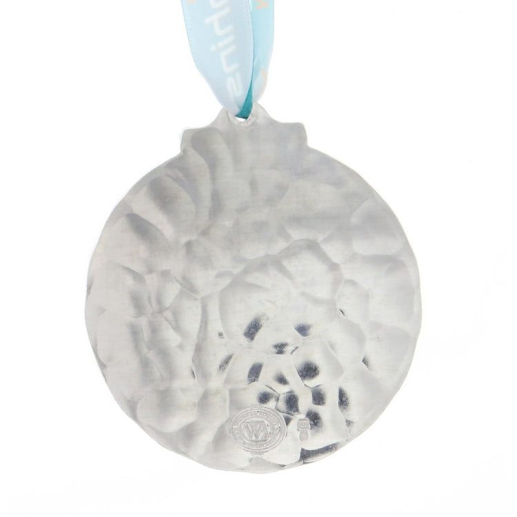 Miami Dolphins Classic Round Ornament (Aluminum)