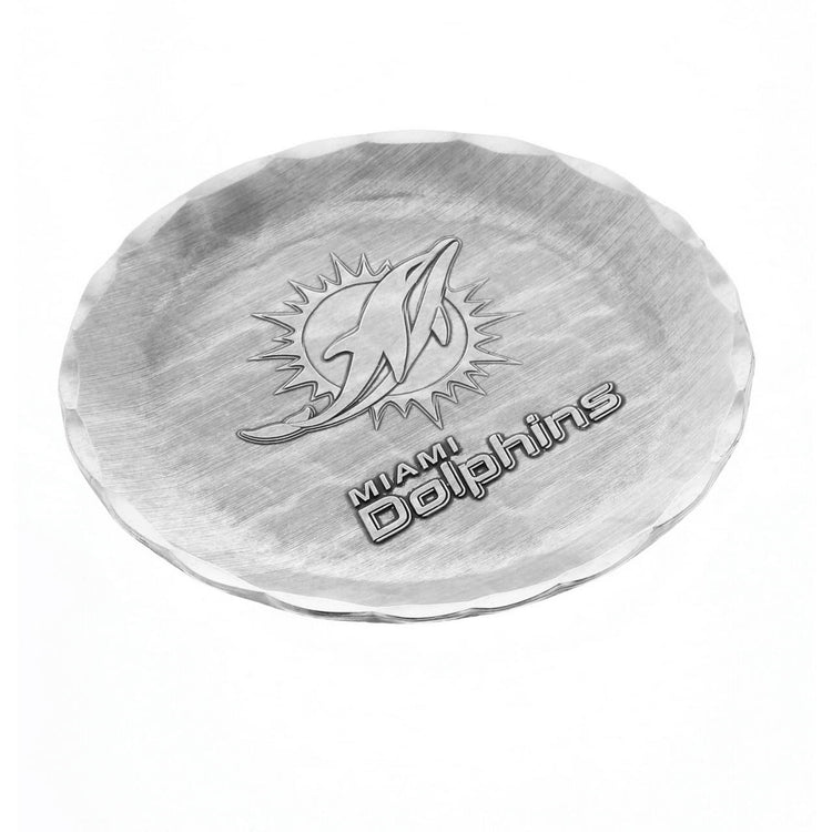 Miami Dolphins Logo Coaster (Aluminum) 
