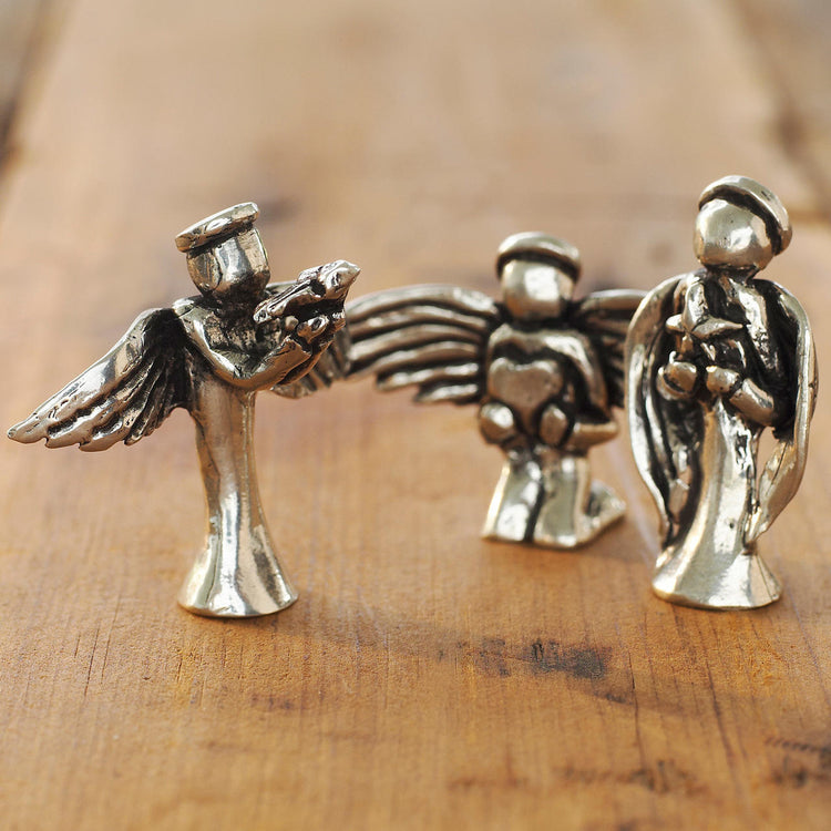 Mini 3-Piece Angel Set - Wendell August Forge