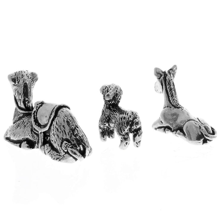Mini 3-Piece Nativity Animal Set - Wendell August Forge