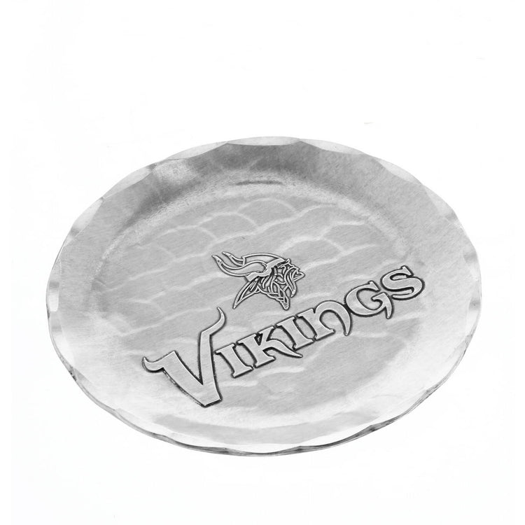 Minnesota Vikings Logo Coaster (Aluminum) 