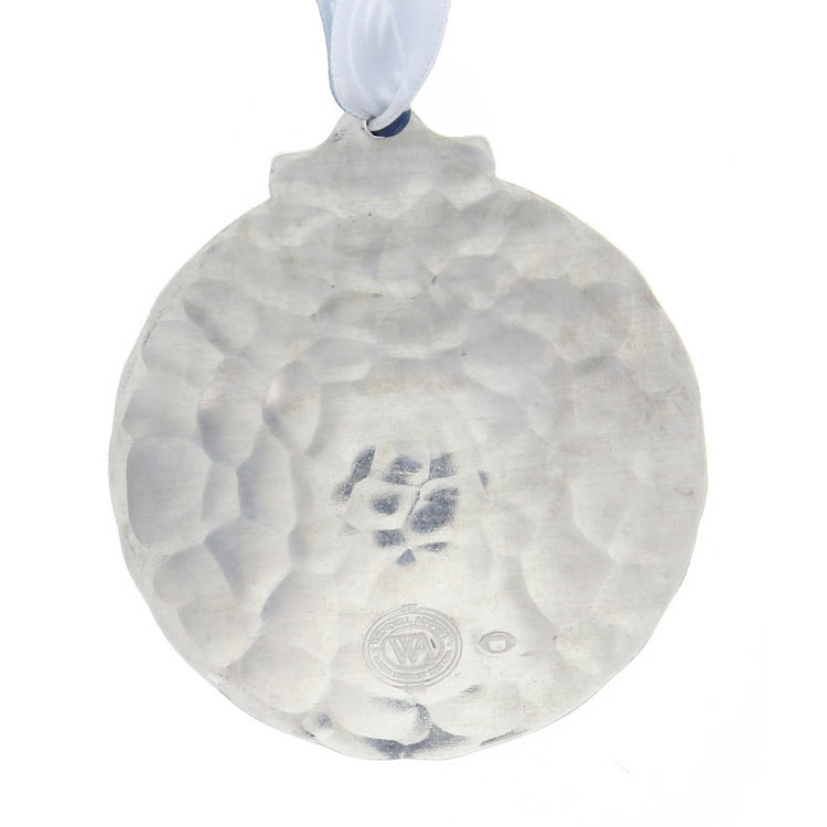 New England Patriots Classic Round Ornament (Aluminum)