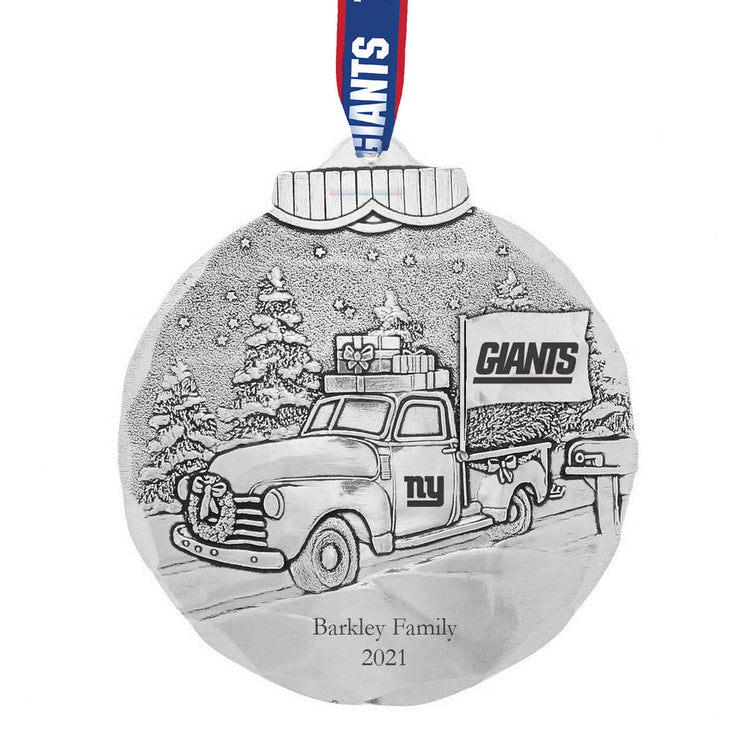 New York Giants Tailgating Ornament (Aluminum)