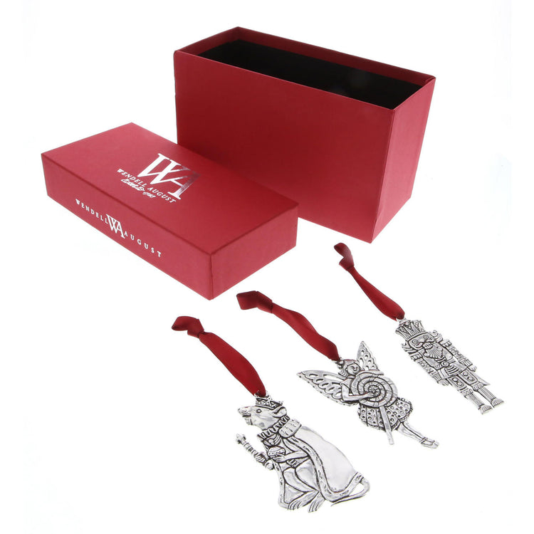 Nutcracker 3-Piece Ornament Set