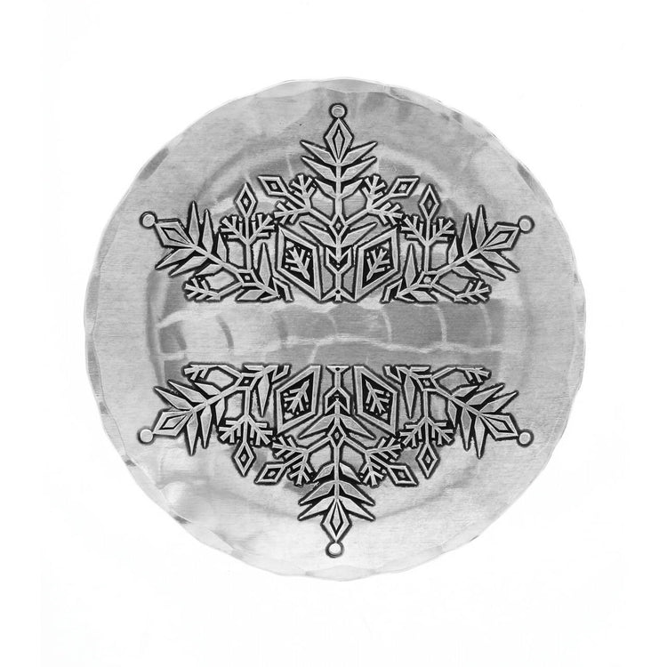 Personalized Snowflake Coaster
