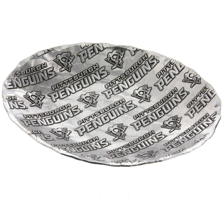 Pittsburgh Penguins Patterned Small Oval Dish