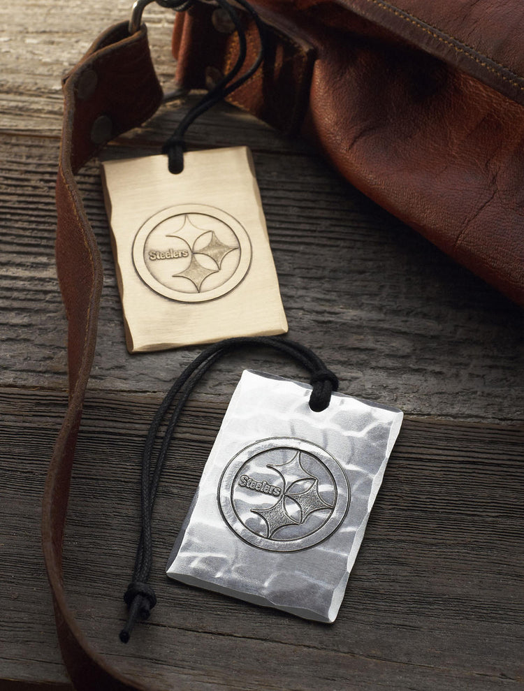 Pittsburgh Steelers Logo Bag Tag (Aluminum)