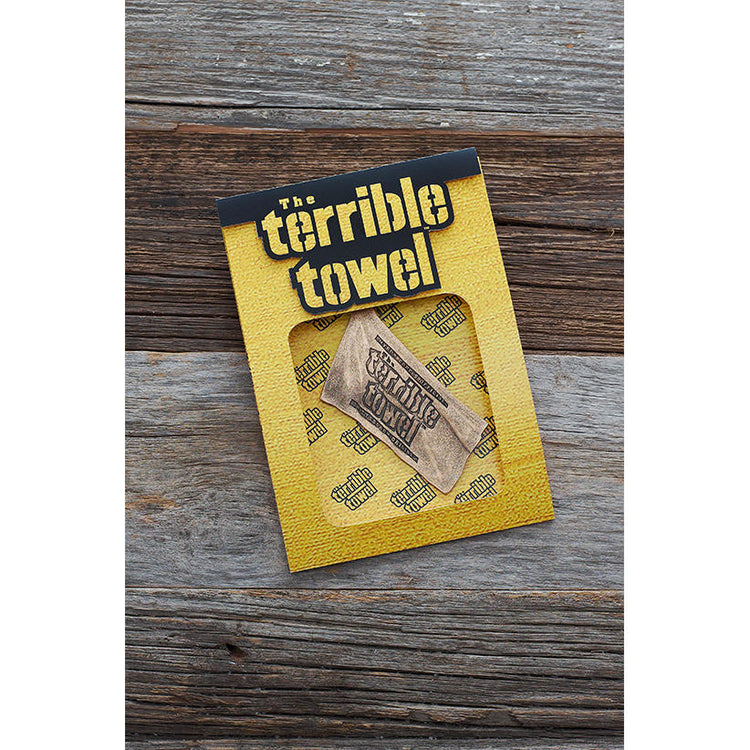 Pittsburgh Steelers Terrible Towel Ornament (Bronze)