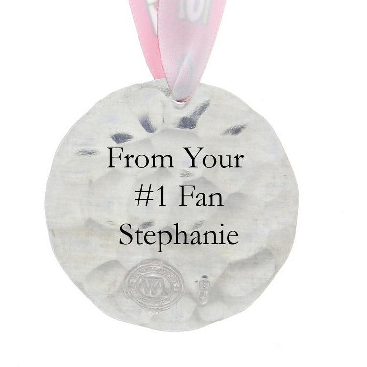 San Francisco 49ers Small Round Ornament (Aluminum)