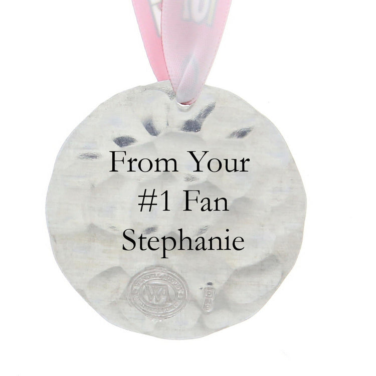 San Francisco 49ers Small Round Ornament (Aluminum)