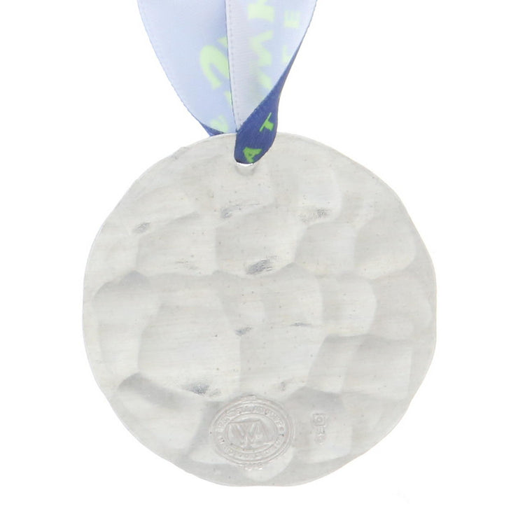 Seattle Seahawks Small Round Ornament (Aluminum)