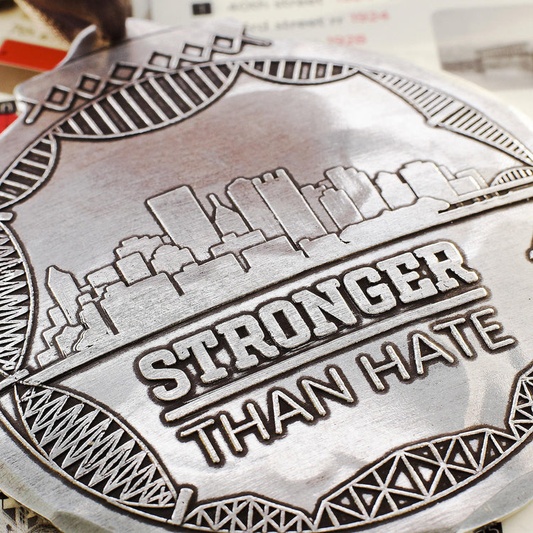 Stronger Than Hate Ornament