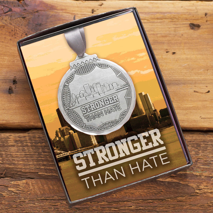 Stronger Than Hate Ornament