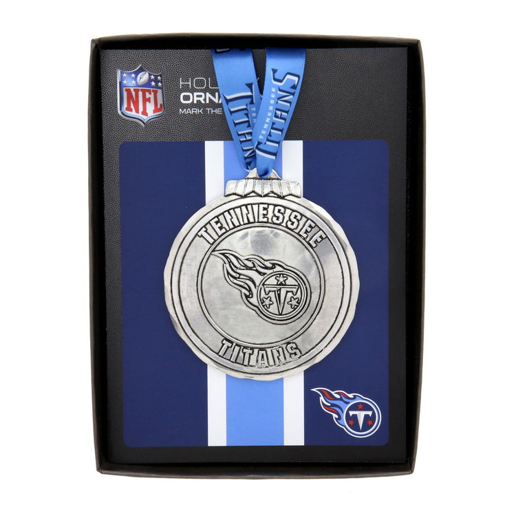 Tennessee Titans Classic Round Ornament (Aluminum) 