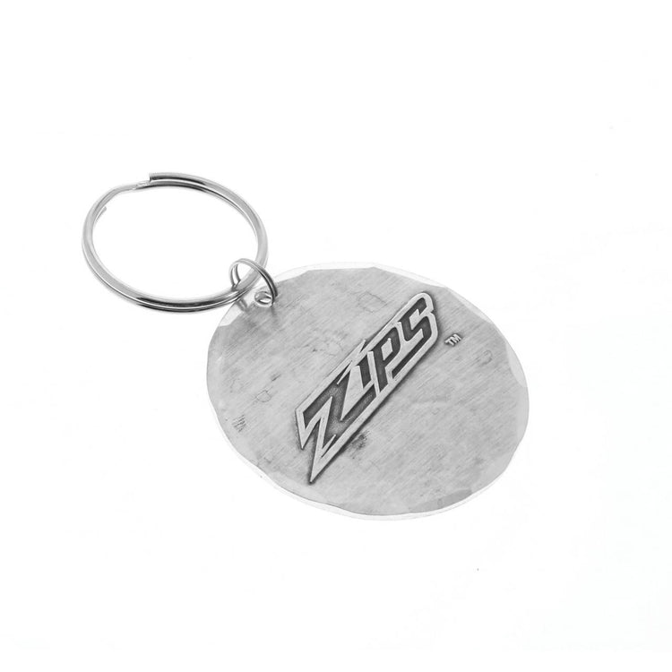 University of Akron Round Key Ring 