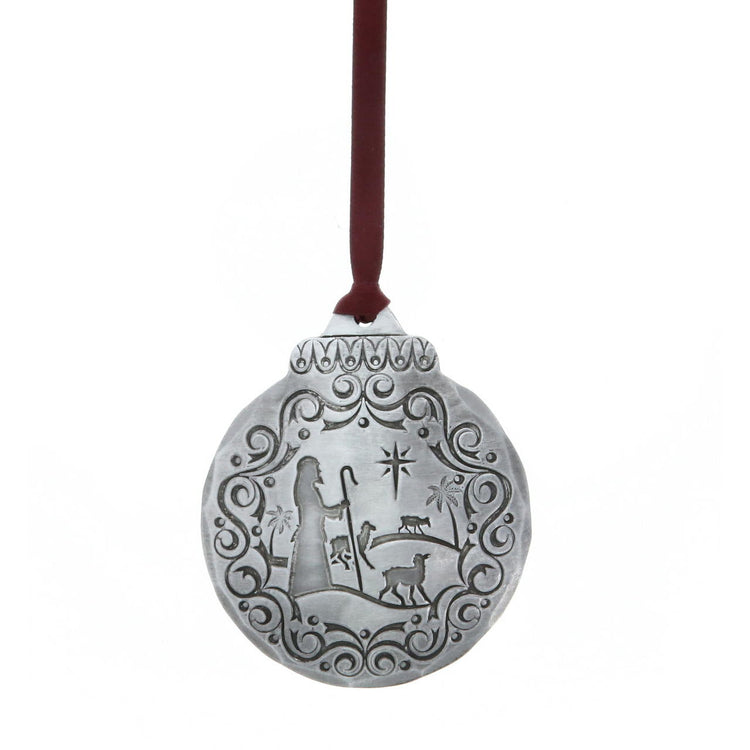 Vintage Nativity 6-Piece Ornament Set - Wendell August Forge